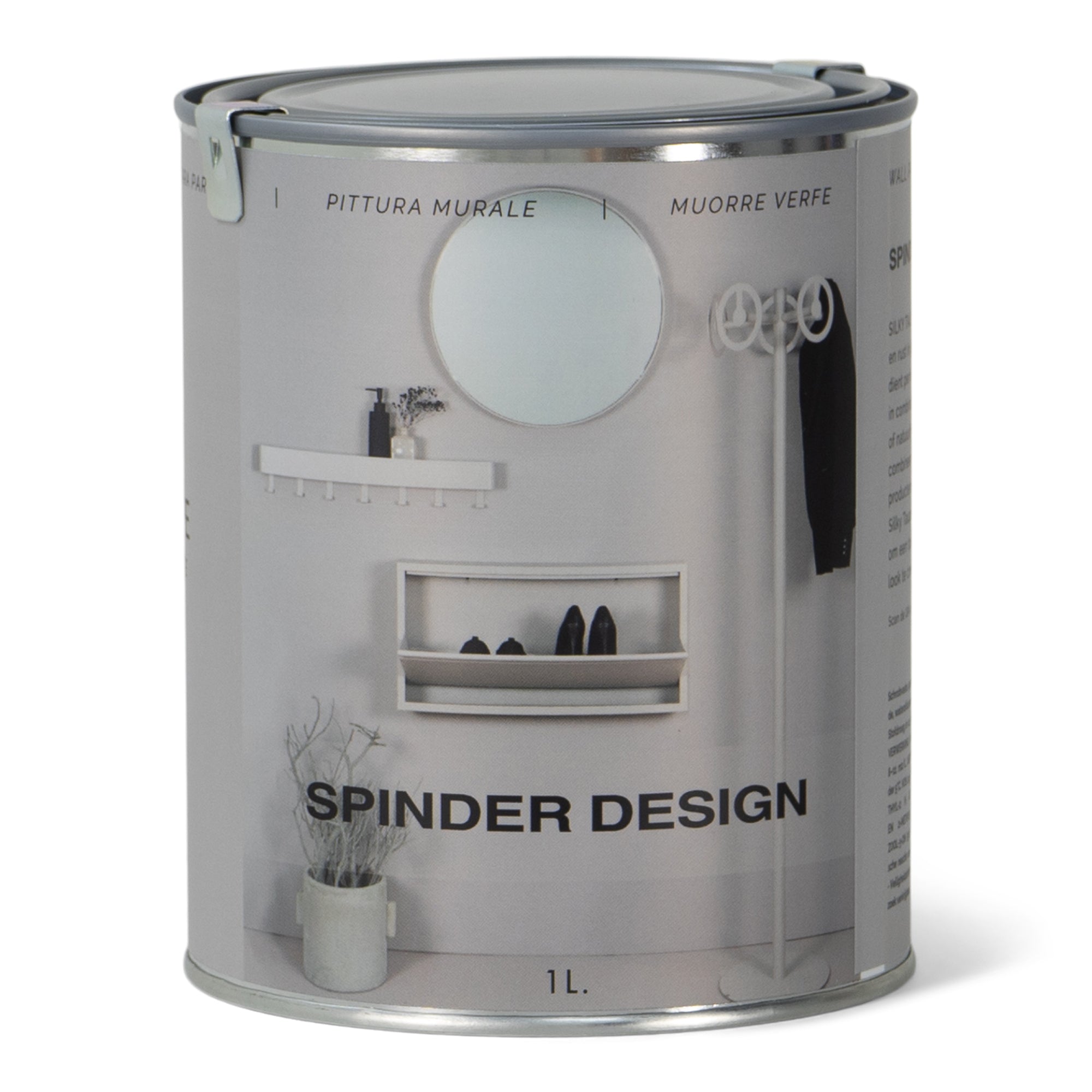 Spinder Design matte muurverf Wall Paint - Silky Taupe