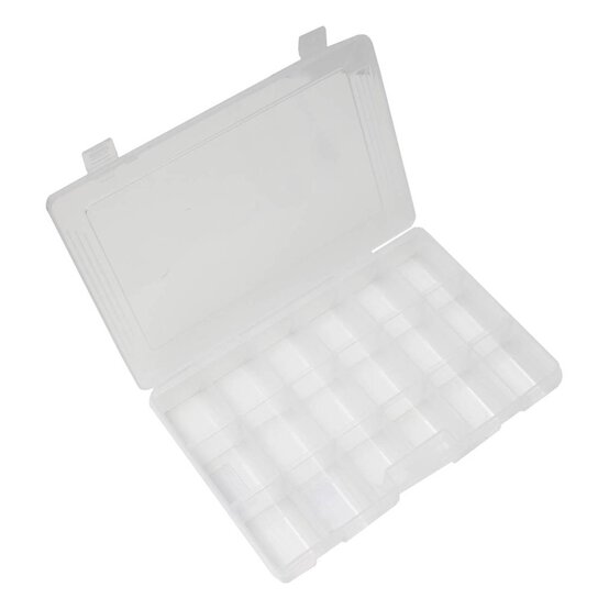 Plastic Storage Box 27.5cm x 18.5cm
