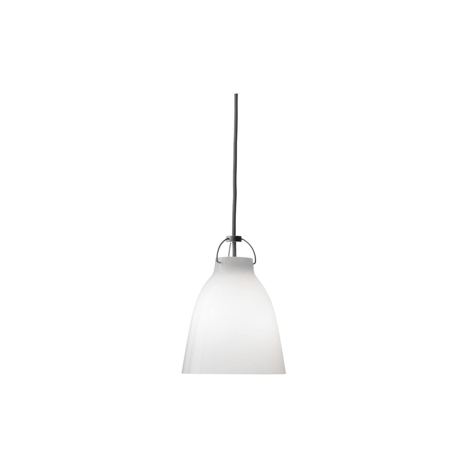 Caravaggio&trade; P1 pendel, opal hvid