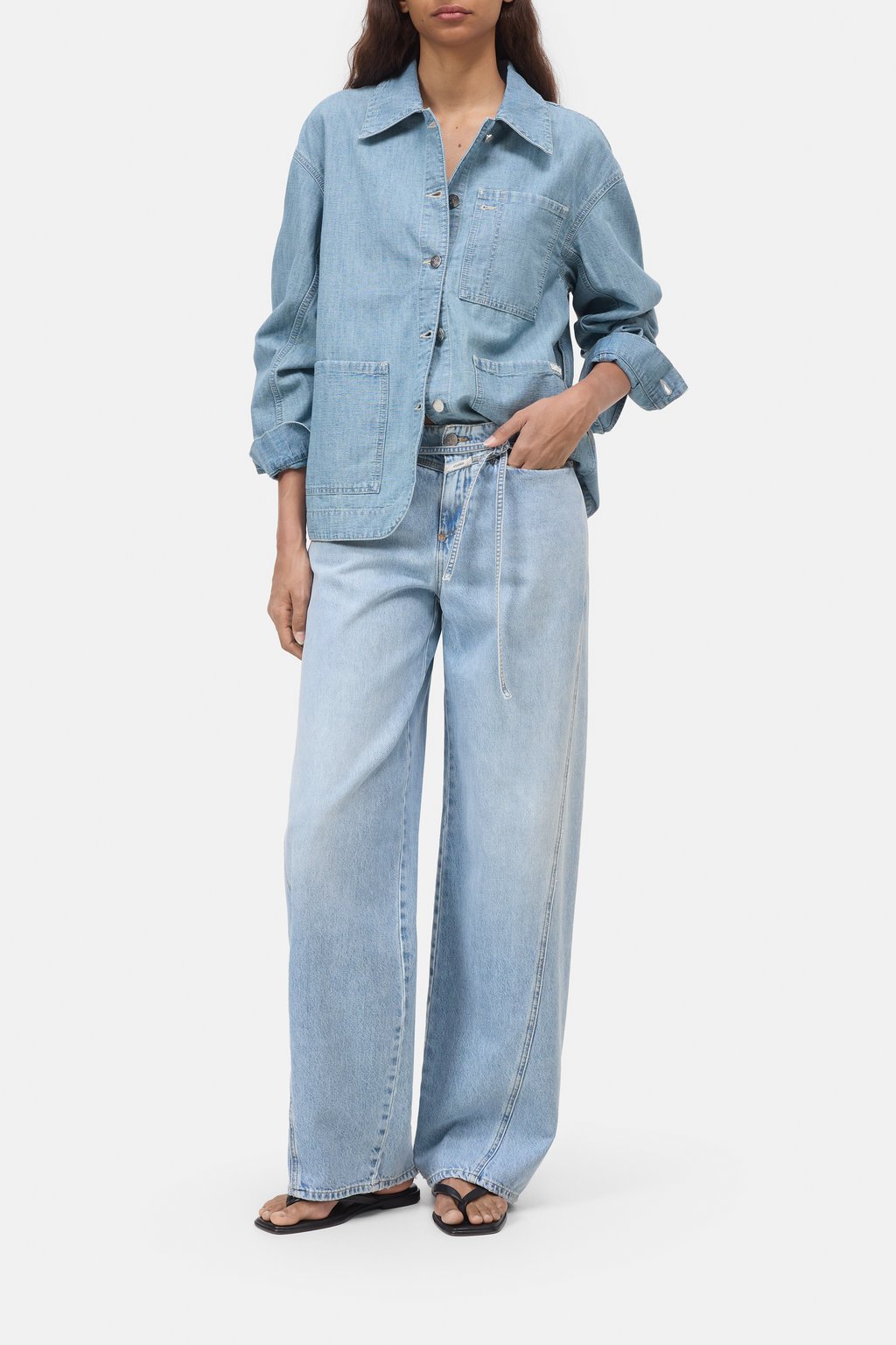 Worker-Jacke aus Denim