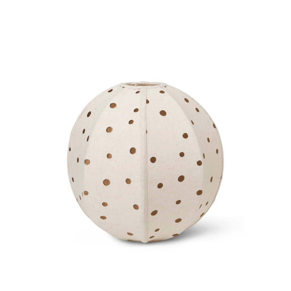 Ferm Living - Dots Textil Lampenschirm, Ø 35 cm, sugar kelp