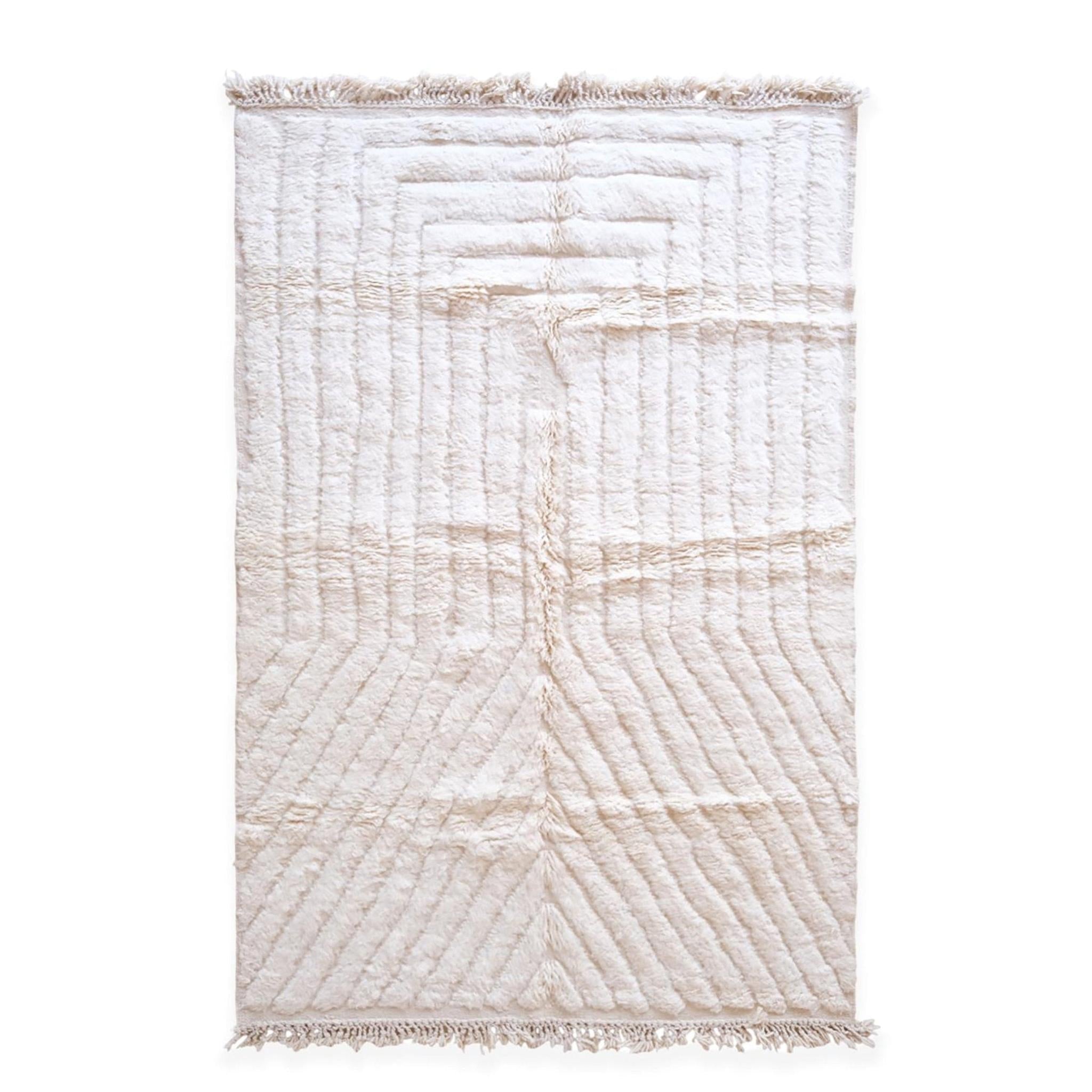 AFK Living vloerkleed Berber - handgemaakt - Wol - 120 cm x 170 cm