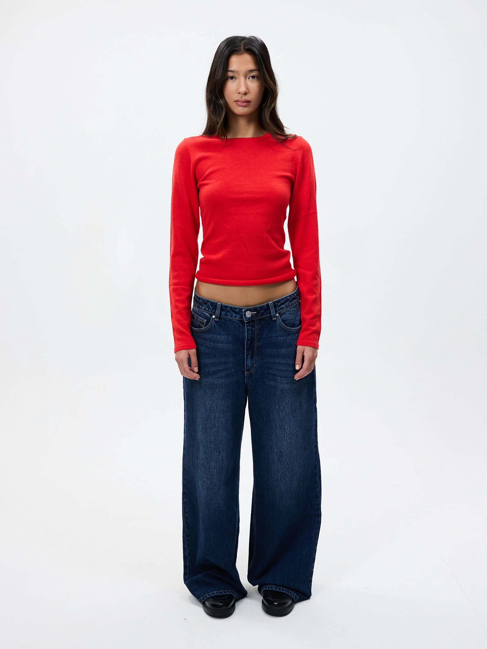 Long Sleeve Knit Top