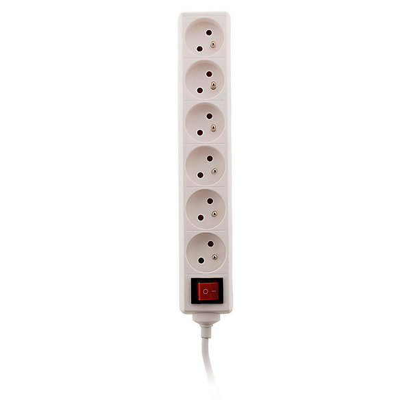 Bloc 6x16A 2P T   interrupteur Zenitech