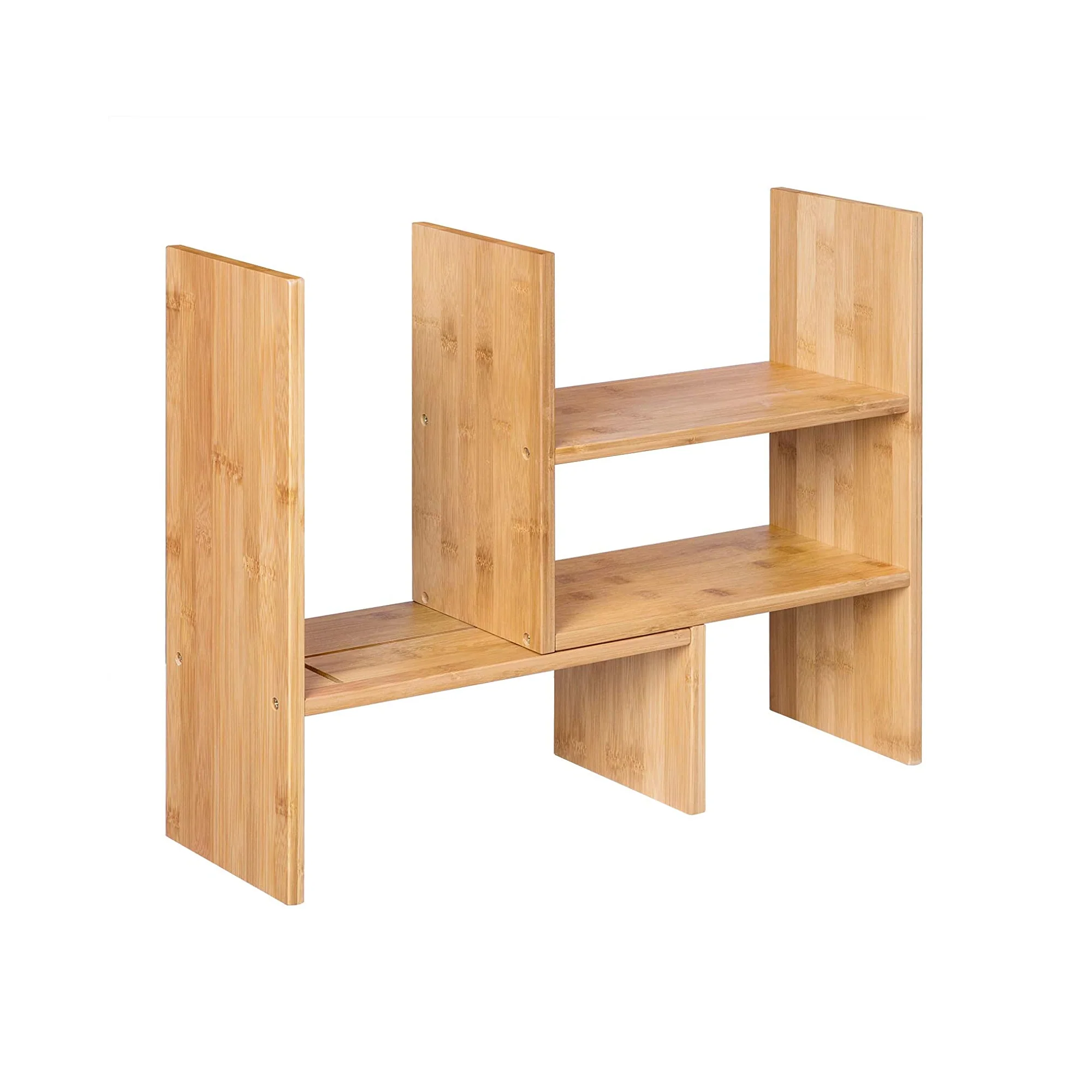 Organisateur bureau bambou