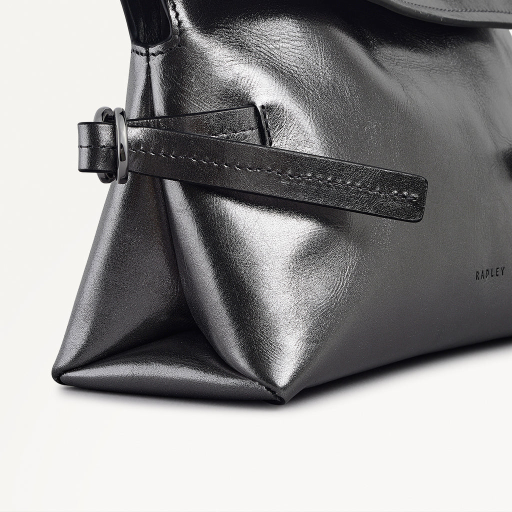 Fleet Street - Medium Flapover Clutch Bag