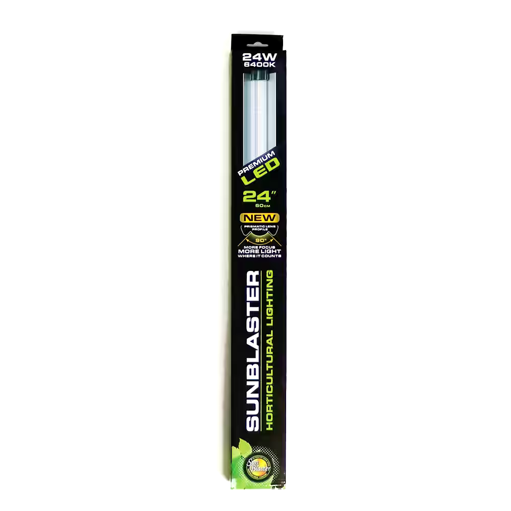 Sunblaster Prismatic High Output LED Growing Light, 24-in, 24W