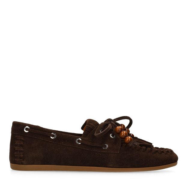 Bruine suède bootschoenen
