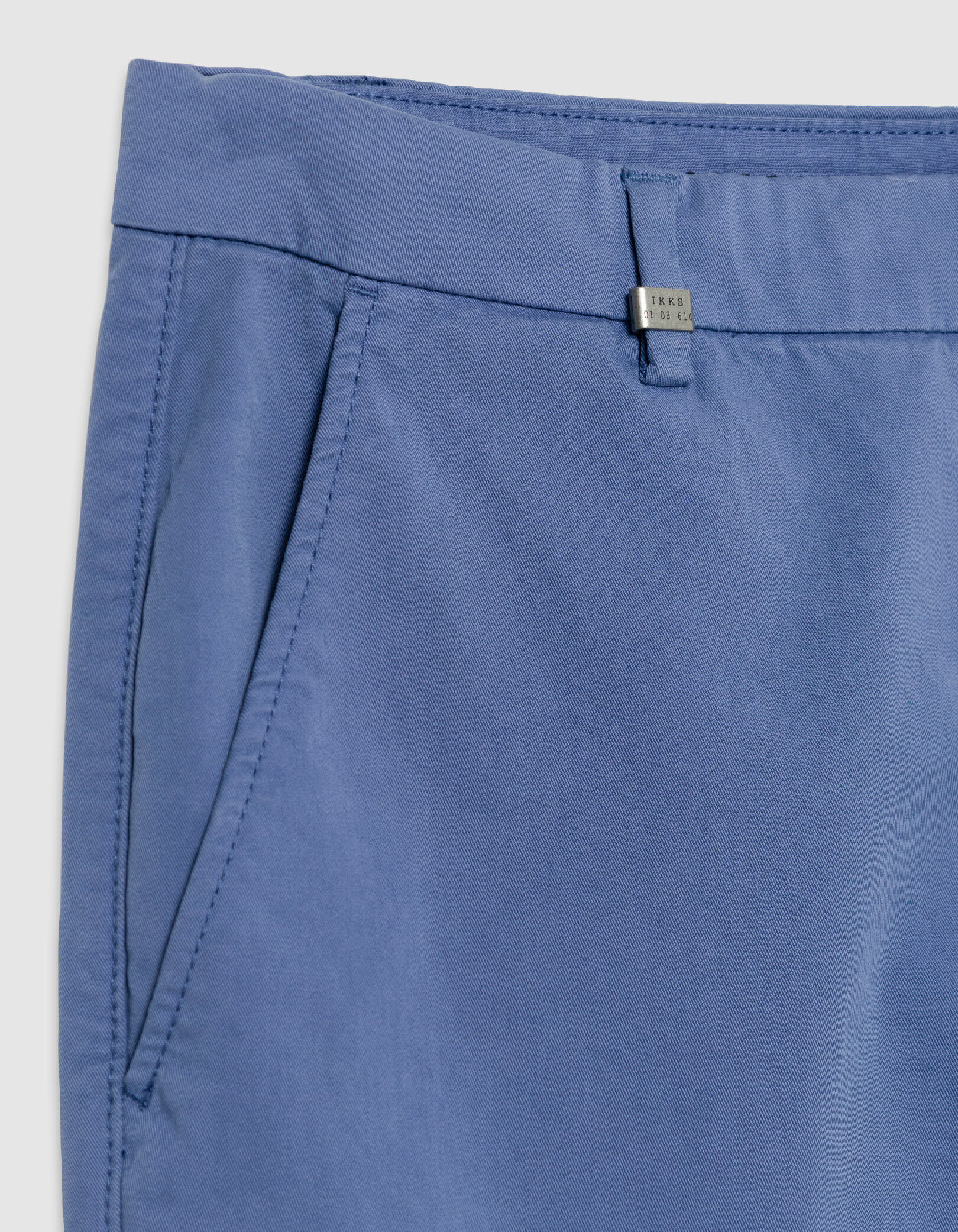Bermuda chino bleu Homme