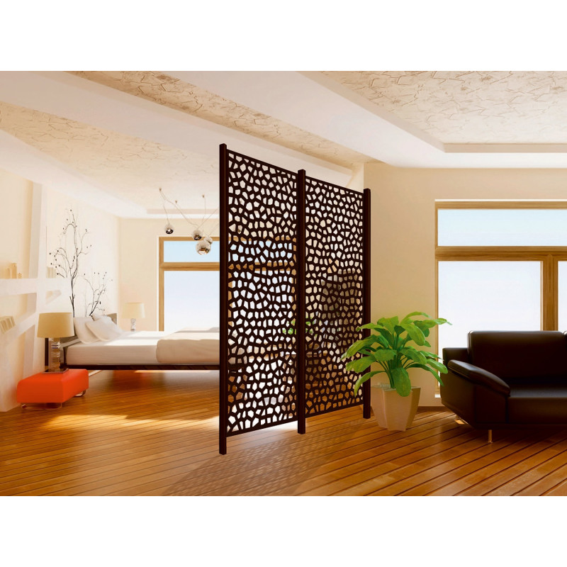 Panneau de décoration Mosaïc rouille 1 x 2 m NORTENE