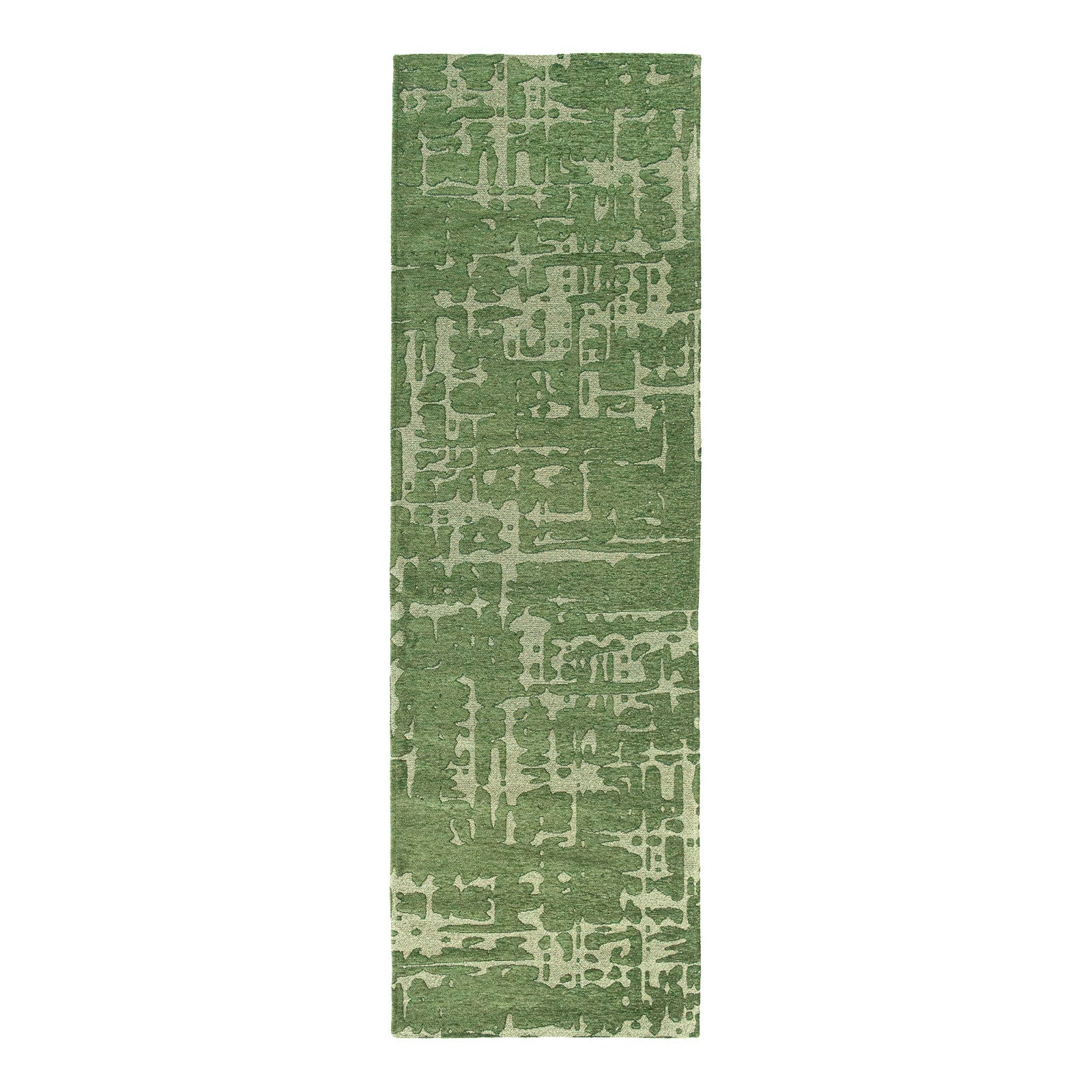 Ecorugs vloerkleed Perrier's Green - groen - 80x250cm