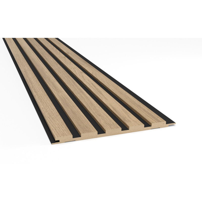 Lambris revêtu Kontrast Natural Wood 260 x 23,8 x 1,2 cm 3 pièces DEPRO