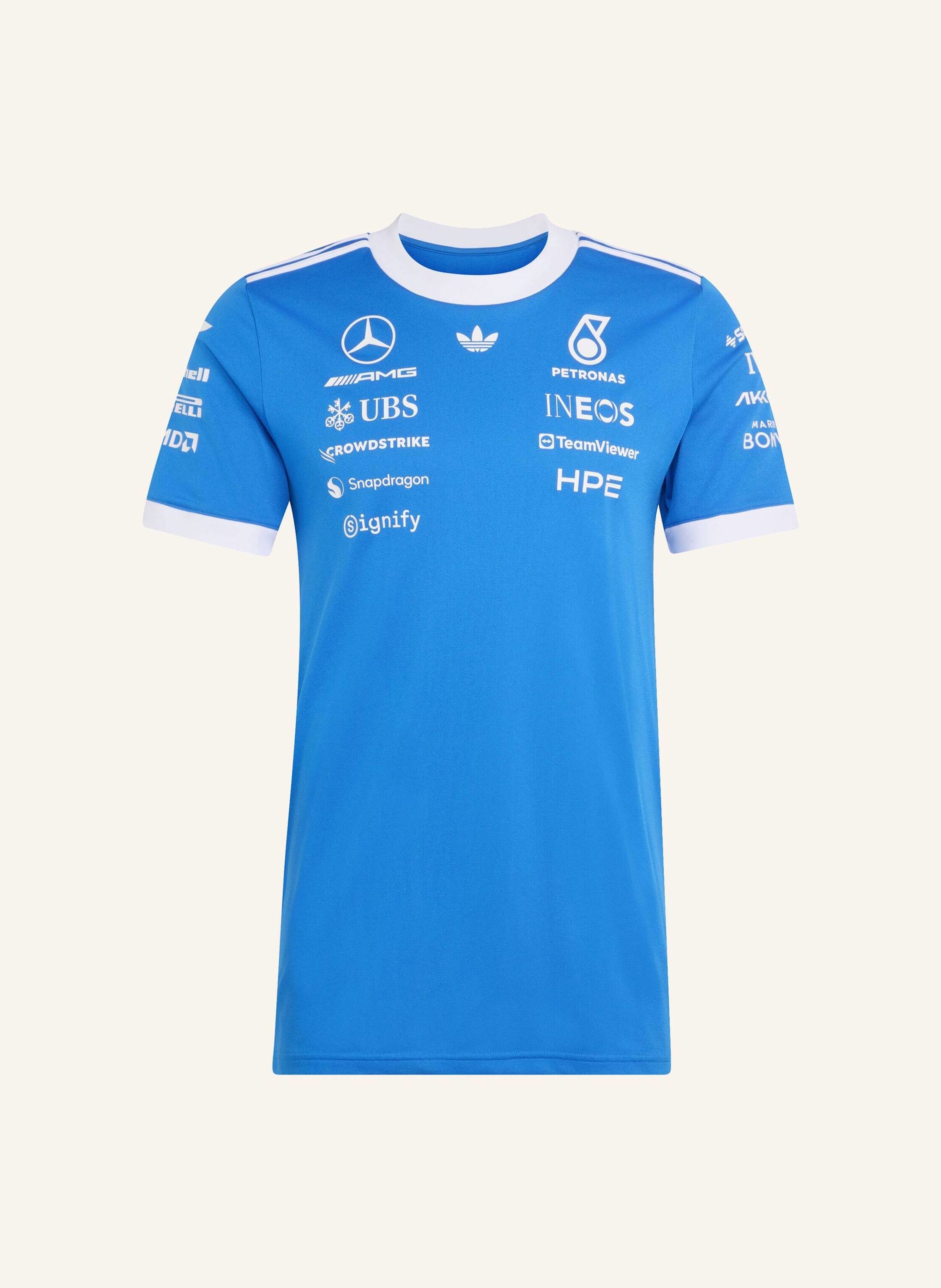 adidas MERCEDES-AMG PETRONAS FORMULA 1 TEAM BLUE WONDER DRIVER TRIKOT