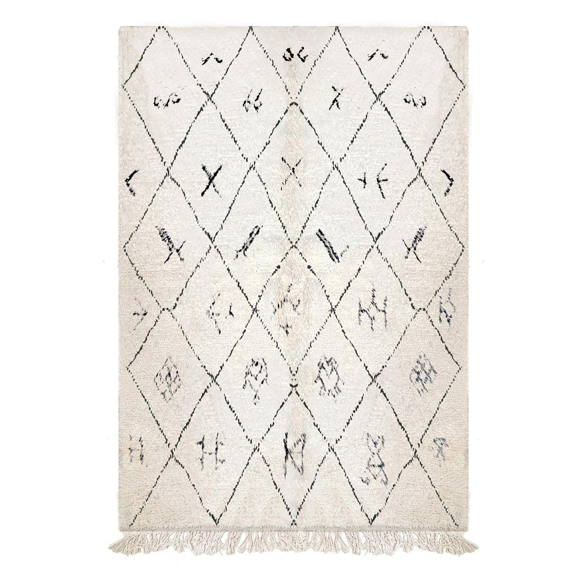 AFK Living vloerkleed Berber - handgemaakt - Wol - 120 cm x 170 cm