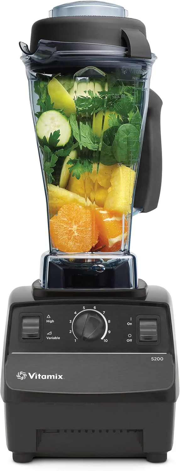 Vitamix 5200 Blender, Professional-Grade, 64 oz Container, Self-Cleaning, Black(Black/Blender)