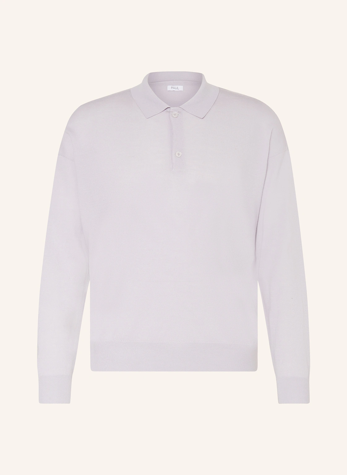 PAUL Strick-Poloshirt aus Merinowolle