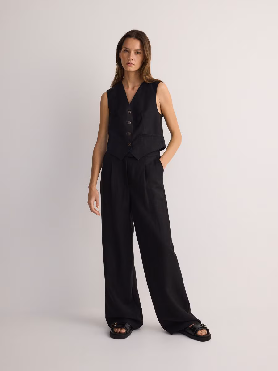 Linen Rich Suit Vest
