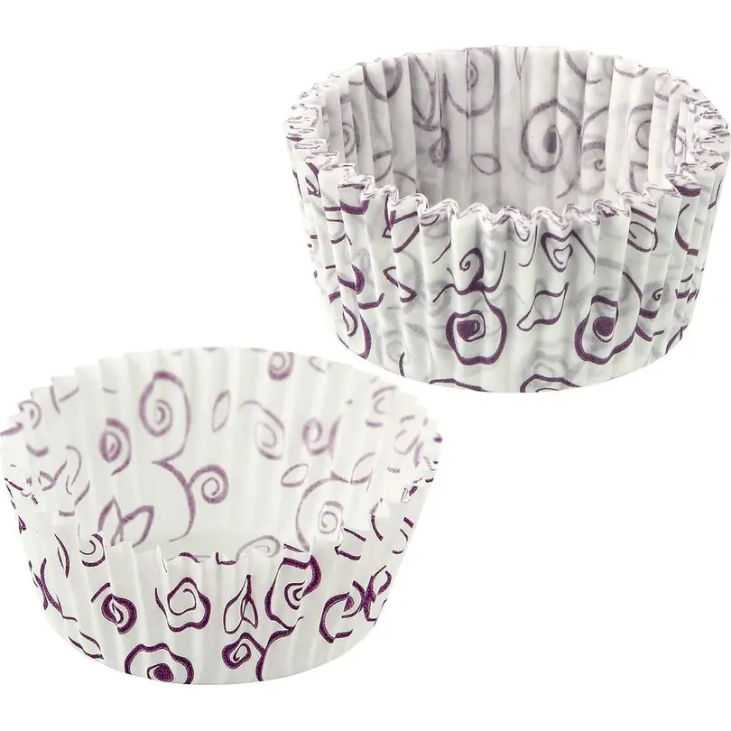 Muffinform 50er-Set Fleur