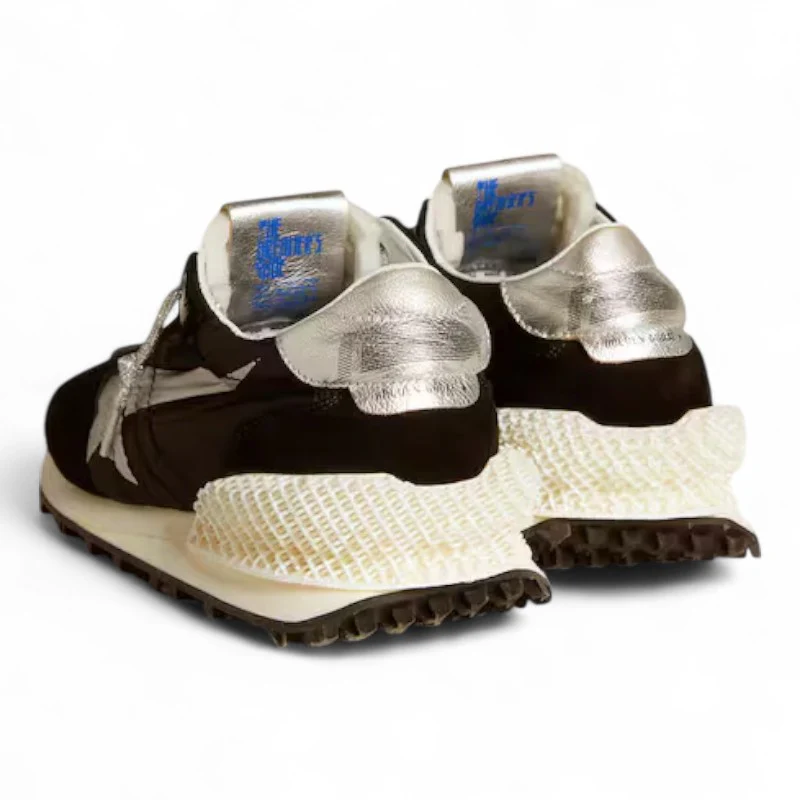 Marathon with black ripstop nylon upper and silver star