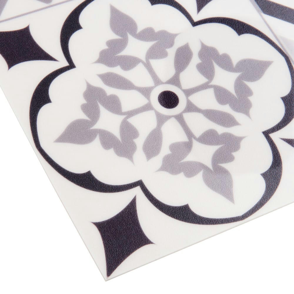 NOVA - Tapis en vinyle motifs carreaux de ciment 50x80