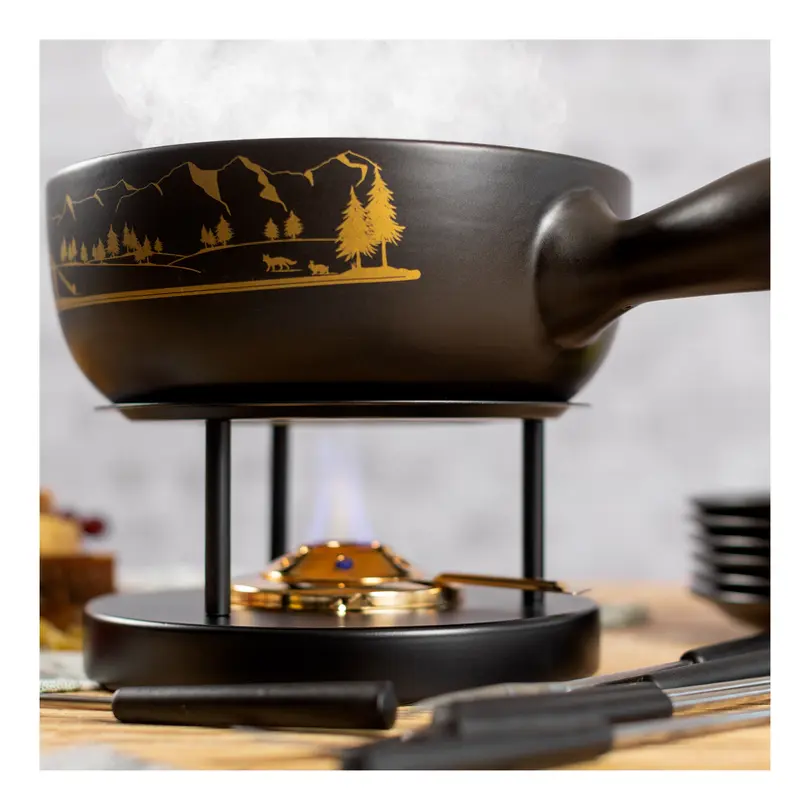 Fondue-Set ALPENPANORAMA