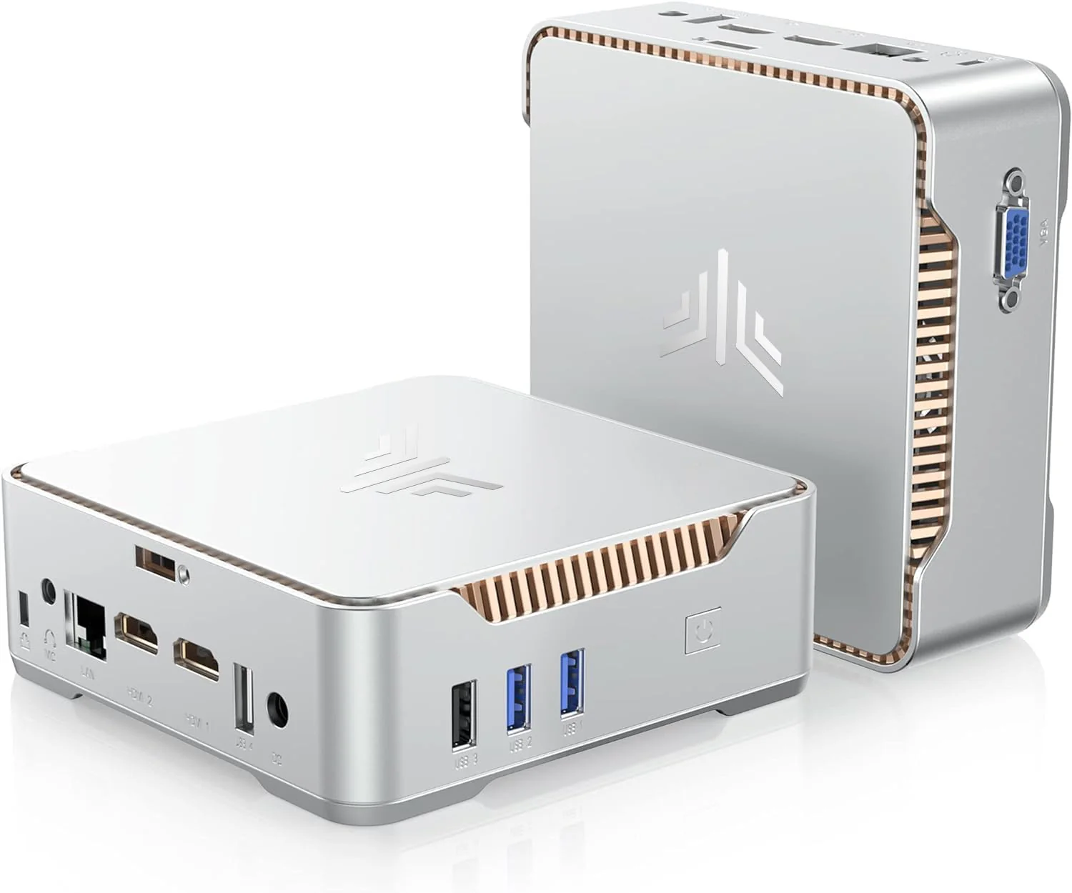 KAMRUI GK3Plus Mini PC, 16GB RAM 512GB M.2 SSD Mini Computers(16Gb+512Gb/Alder Lake N95)