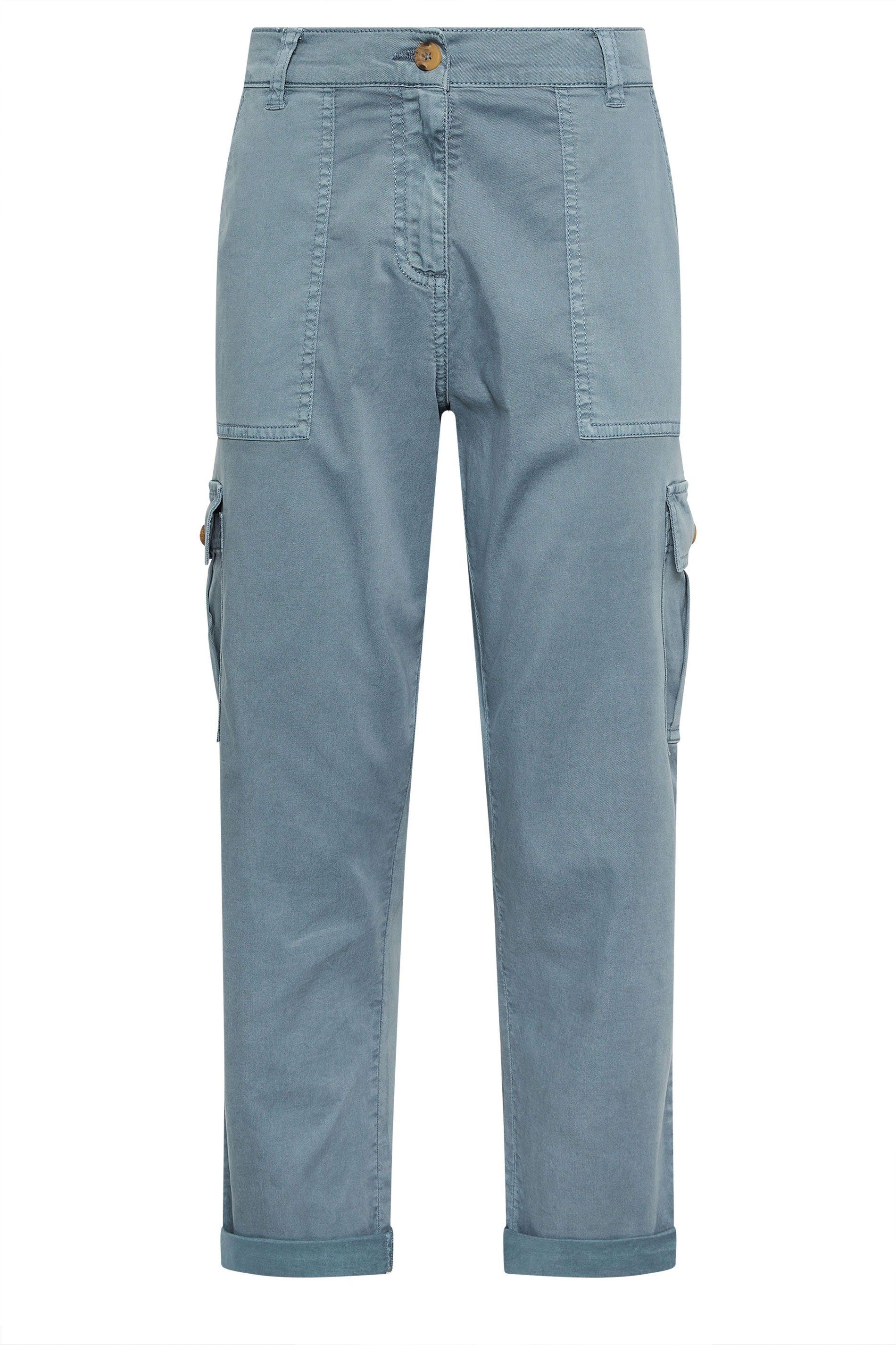 M&Co Straight Leg Cargo Trousers