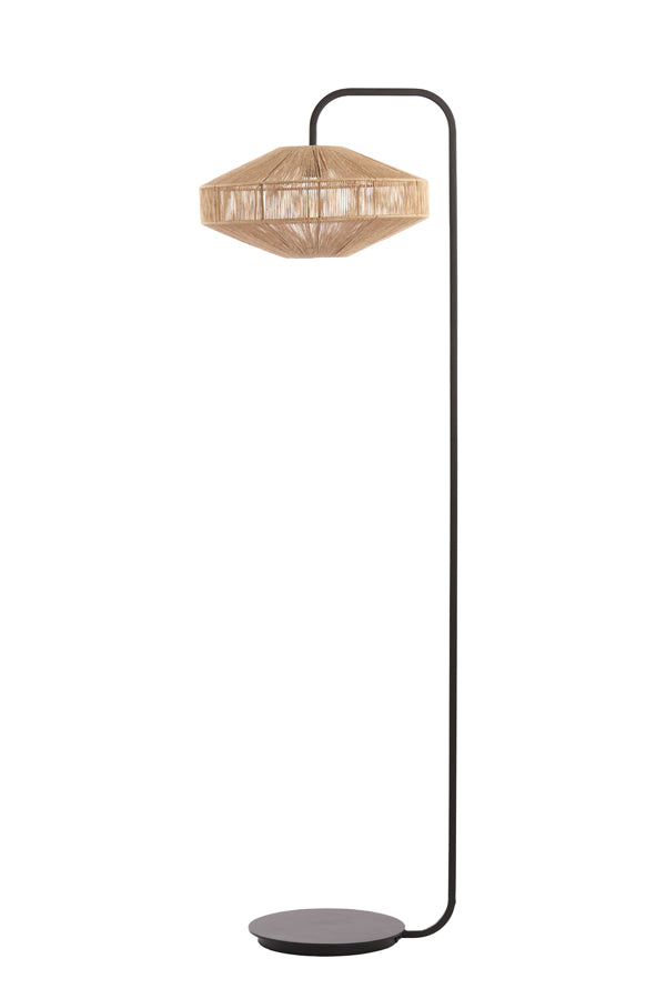 Light & Living vloerlamp LYRA - Ø43x164cm - bruin