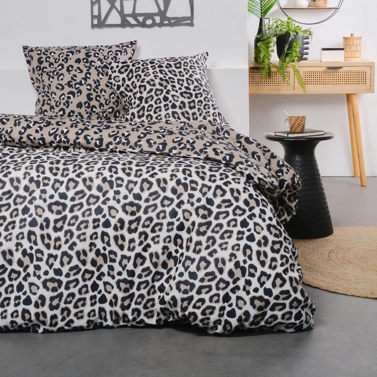 SUNSHINE THEODORE - Parure de lit en coton marron 240x220