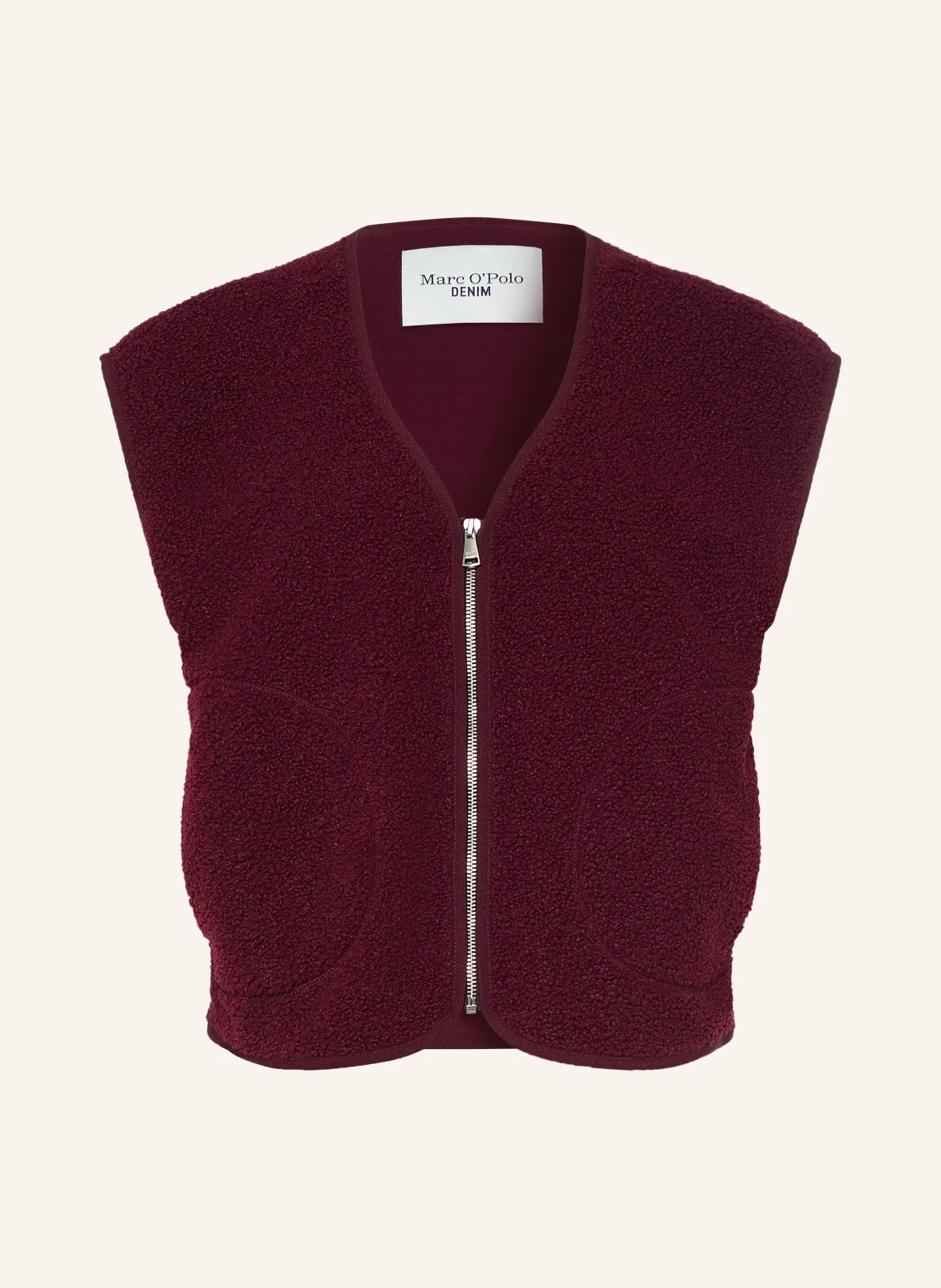 Marc O'Polo DENIM Teddyfell-Weste