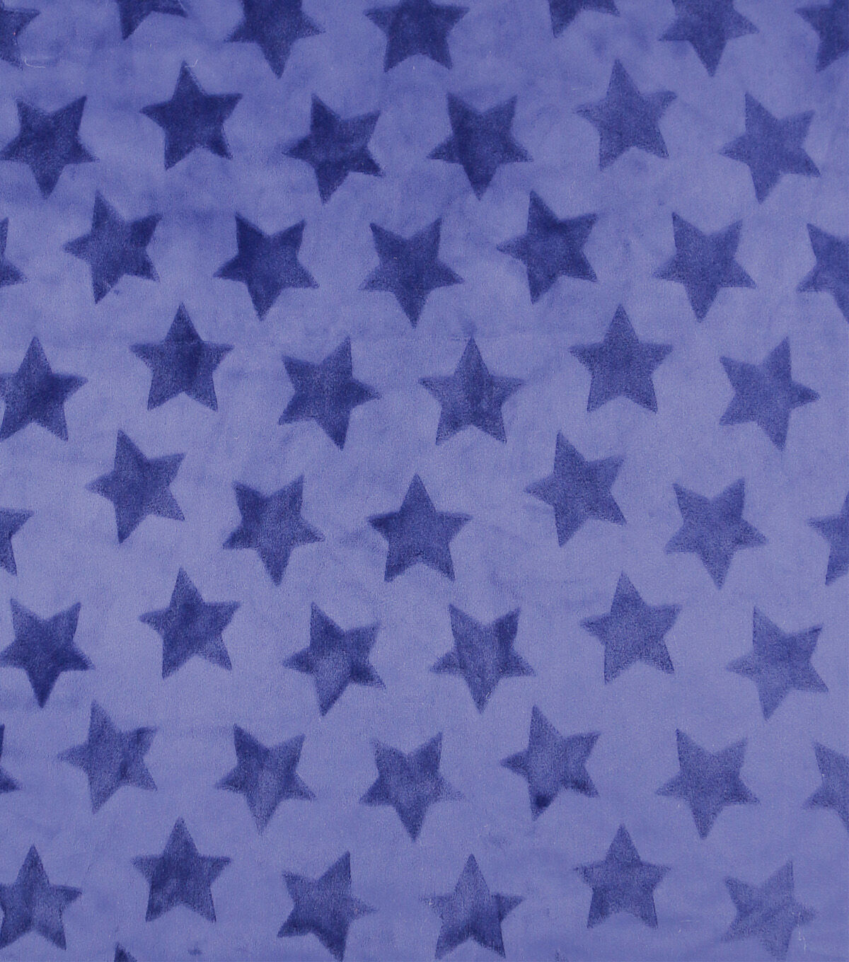 Soft & Minky Navy Large Star Fleece Fabric