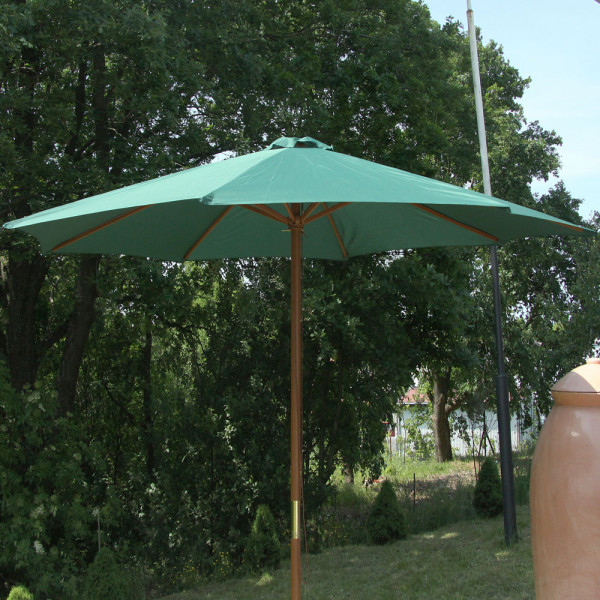 Parasol ogrodowy Poly 3 m zielony PATIO