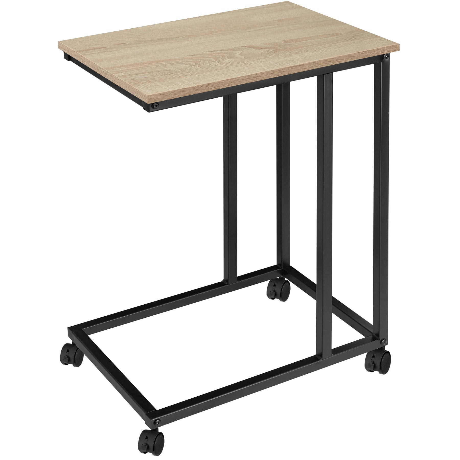 - Table d'appoint Style industriel Bois clair industriel, Chêne Sonoma