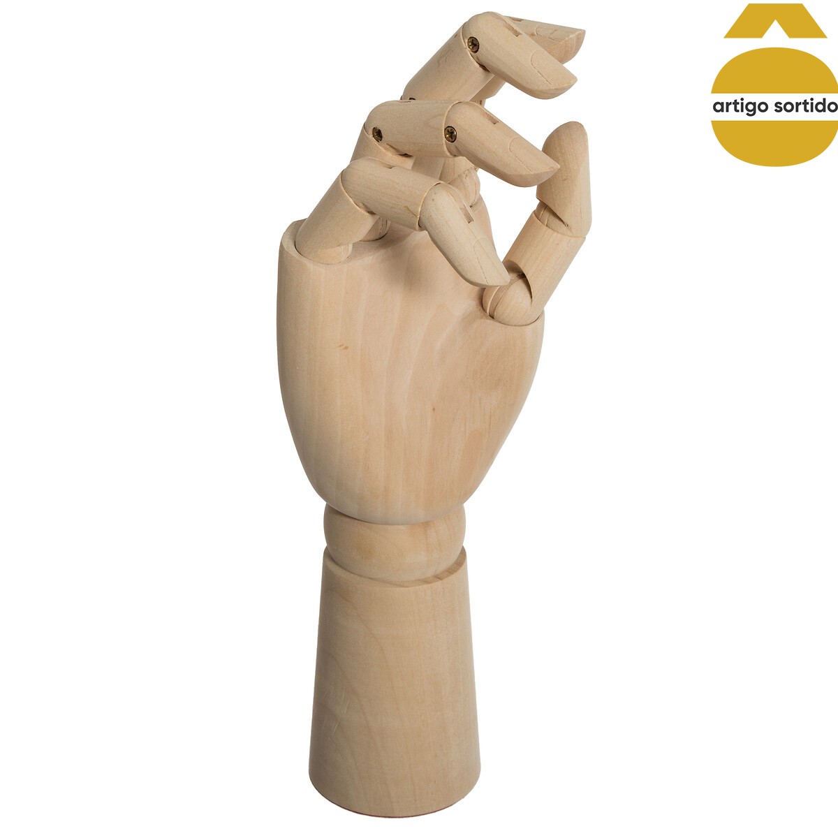 Mão decorativa COLLECT em madeira