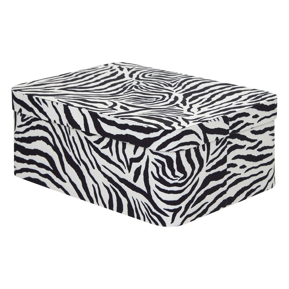 Caixa decorativa zebra 22x28cm