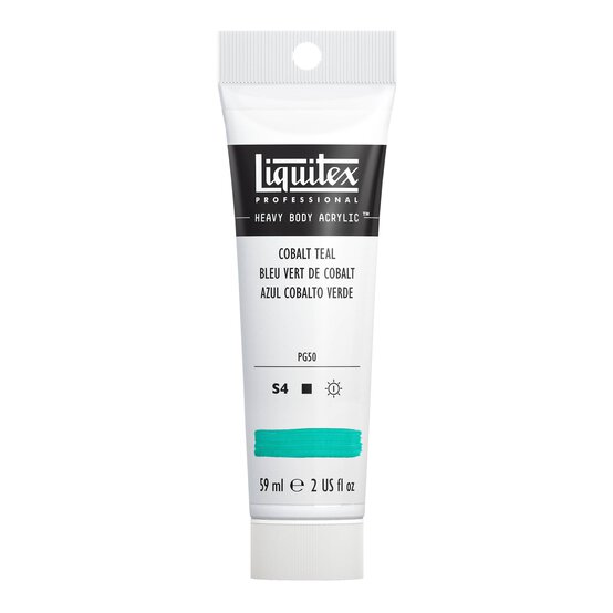 Liquitex Professional Cobalt Teal Heavy Body Acrylic 59ml