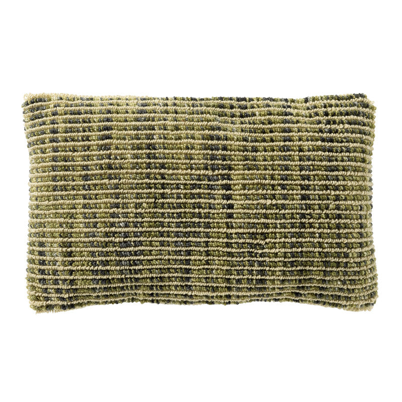 DARIO - kussenhoes 30x50 cm - duurzaam - Cardamom Seed - groen