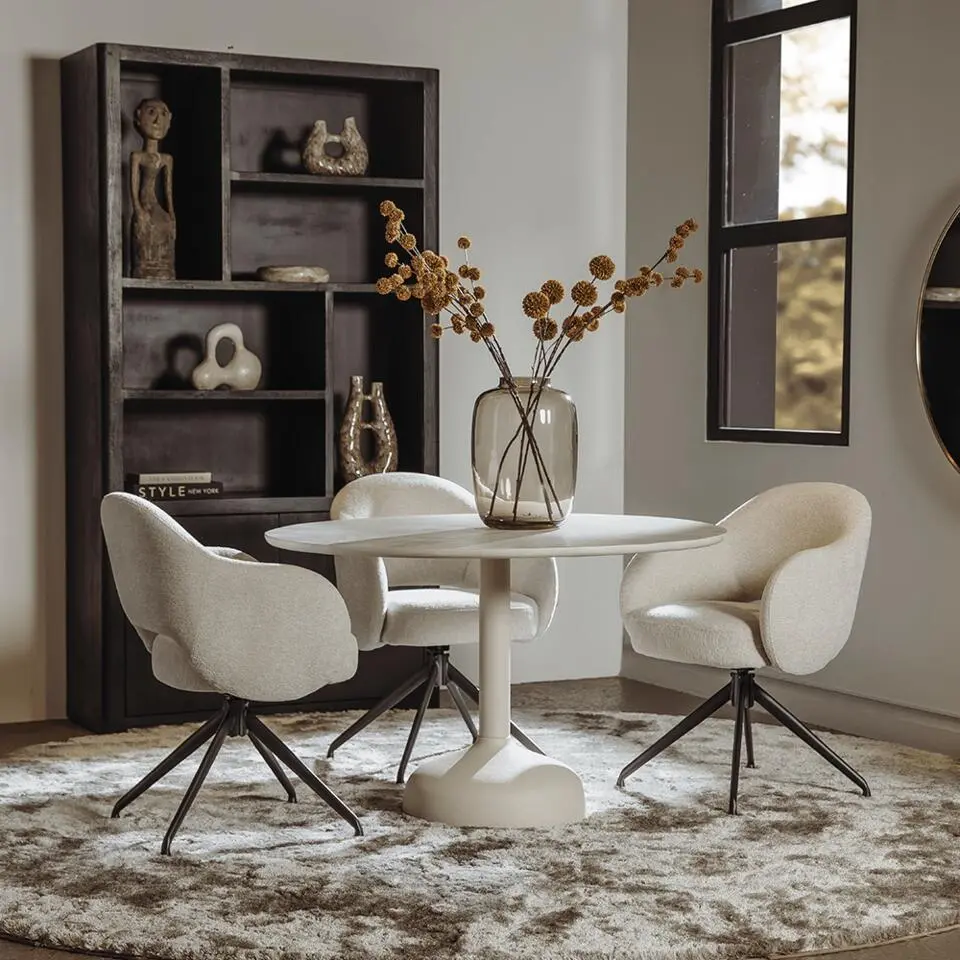 Tower Living - Elba eettafel - ?120 cm - gebroken wit