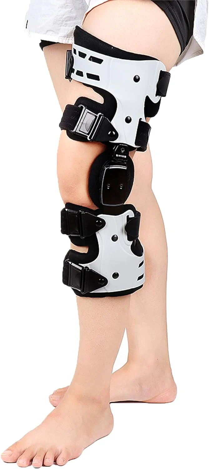 Unloader Knee Brace | Ultimate Support(white/Left Knee)