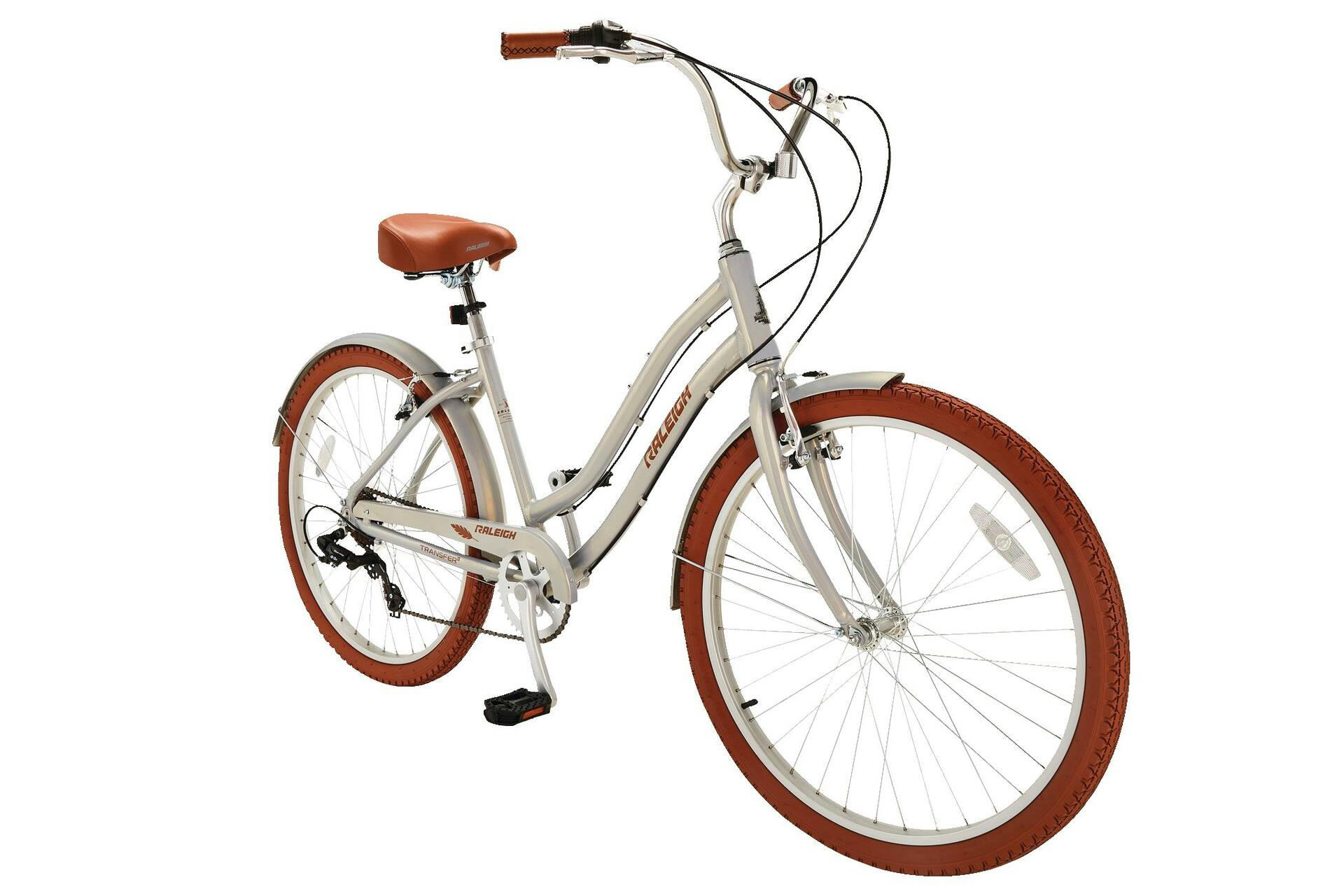 Raleigh Café Comfort Bike,  26-in, Silver