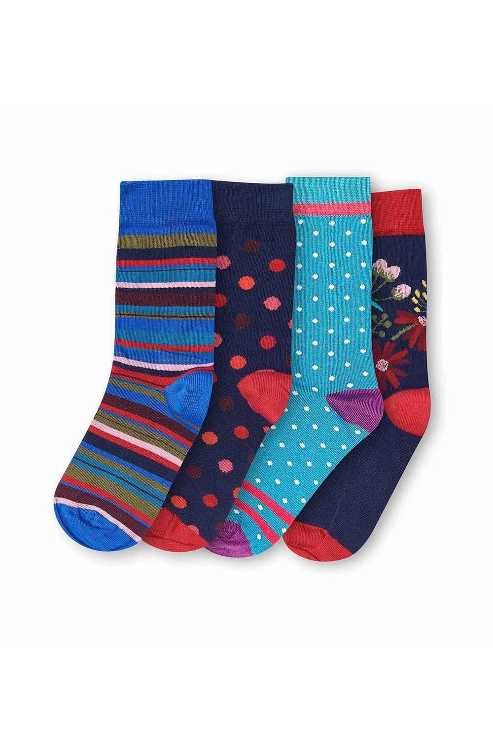 Moshulu Very Vivid Sock Box' Ladies Patterned Sock Box
