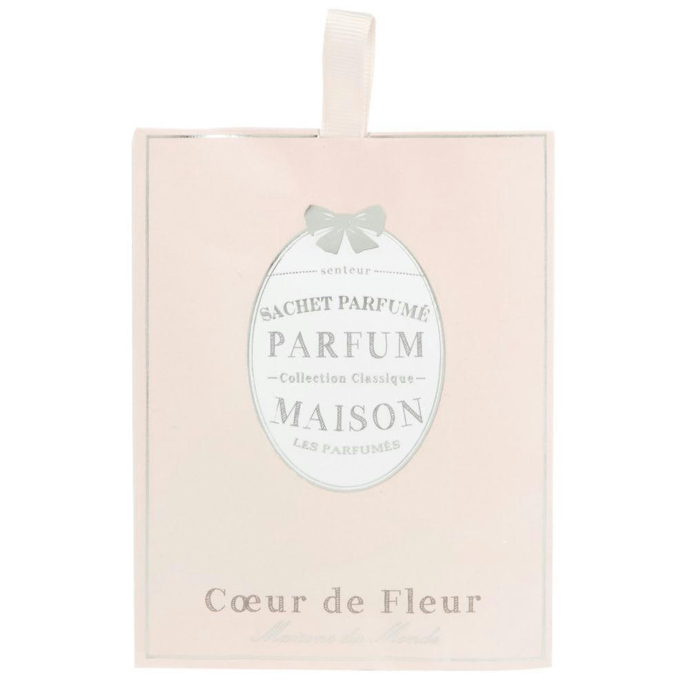 Médaillon - Sachet parfumé fleur rose MÉDAILLON