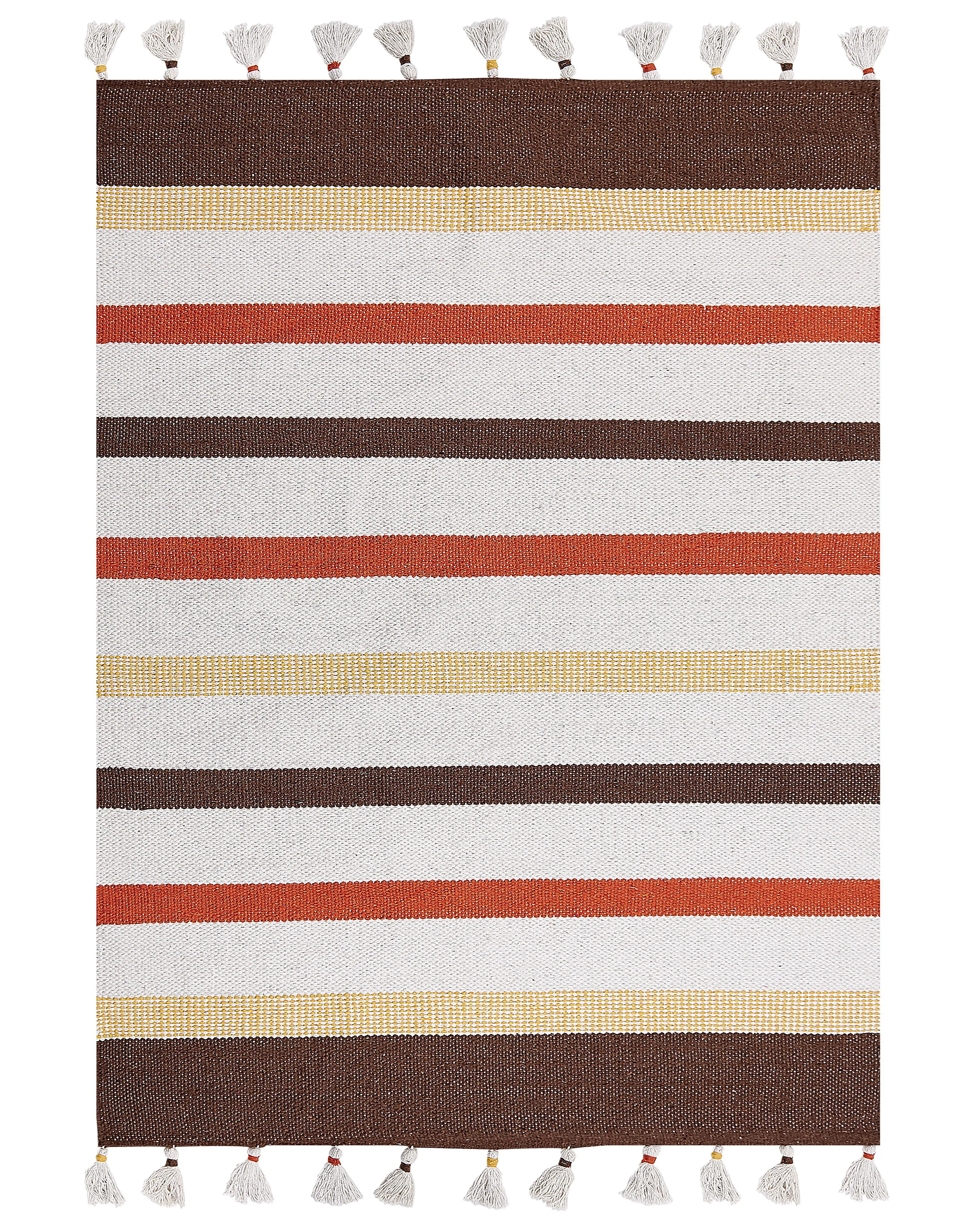 Rug HISARLI Brown 140 x 200 cm Cotton