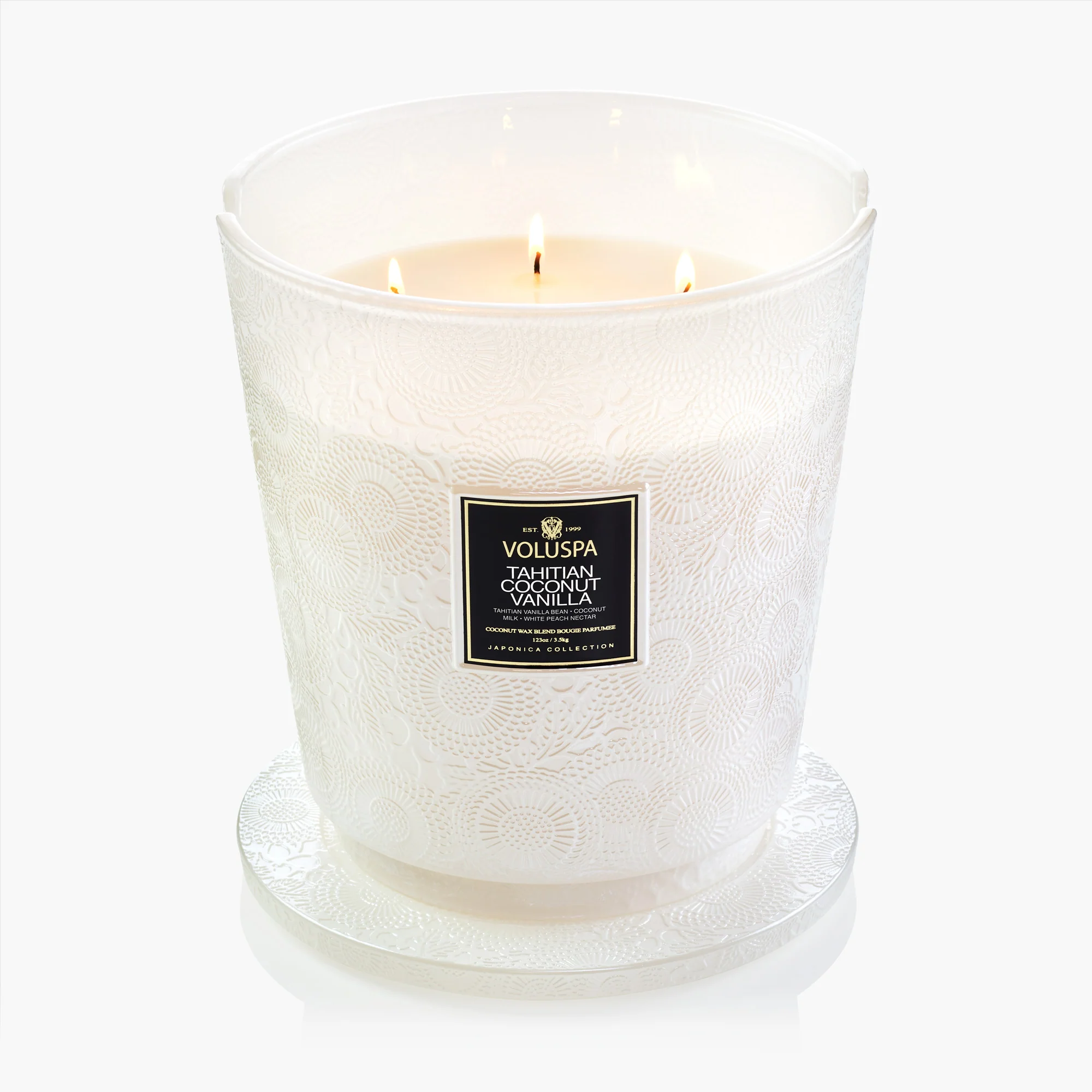 Tahitian Coconut Vanilla - 5 Wick Hearth Candle