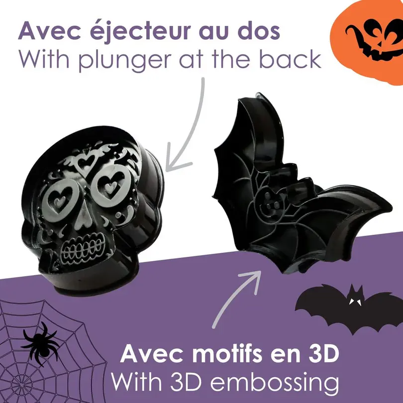 Ausstecher 2er-Set Halloween