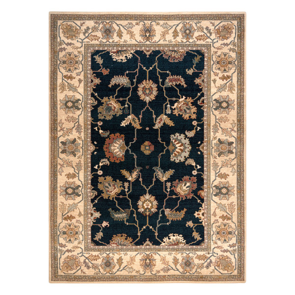 Dywan wełniany POLONIA Loare Ramka velvet granat 170x235 cm