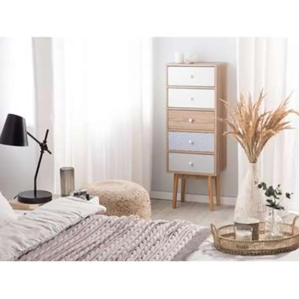 FOLEY - Commode - Lichte houtkleur - MDF