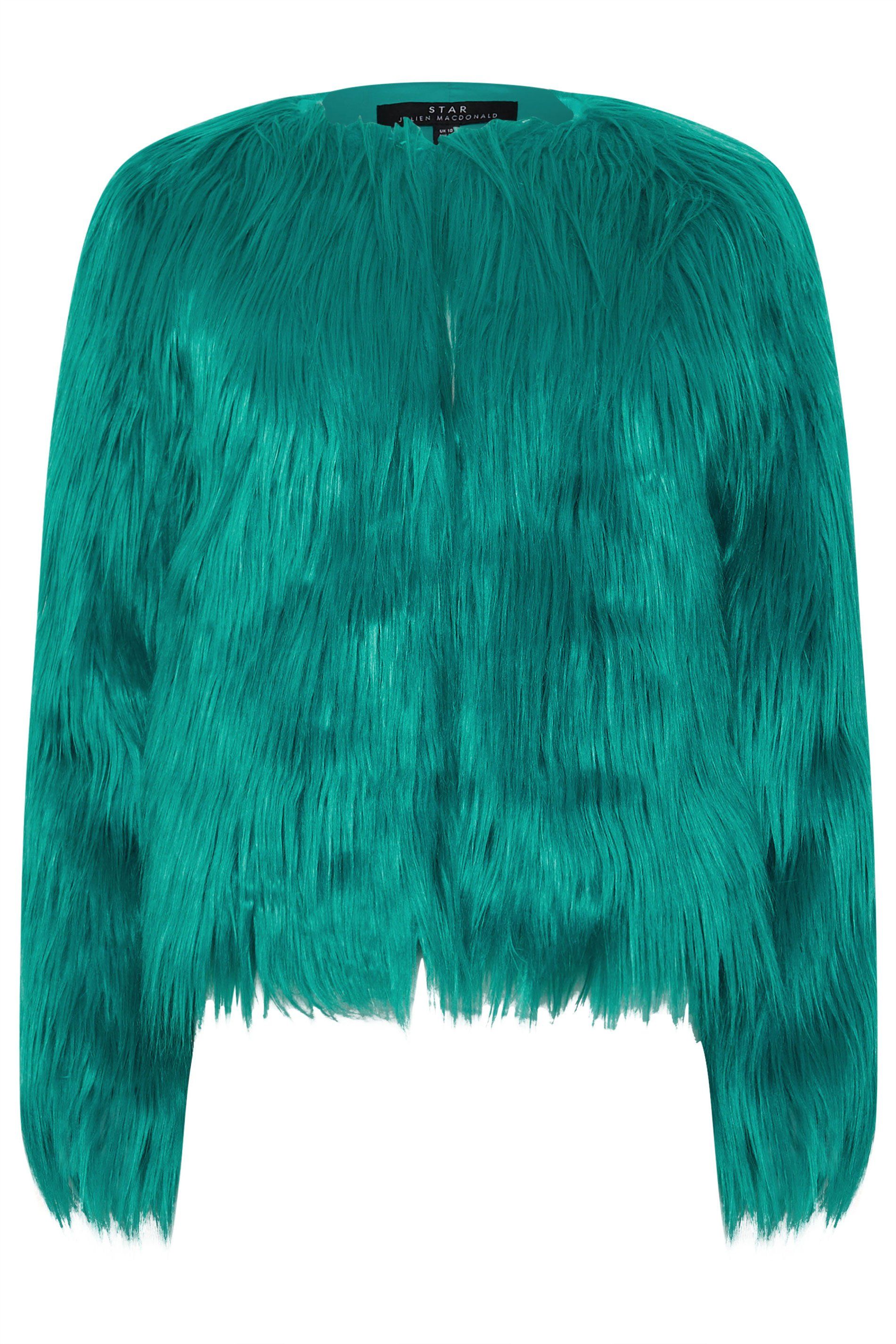 Star by Julien Macdonald Faux Fur Coat