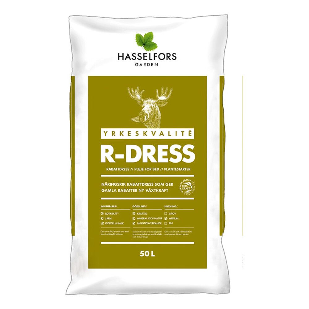 FORBEDRINGSJORD HASSELFORS GARDEN R-DRESS 50L