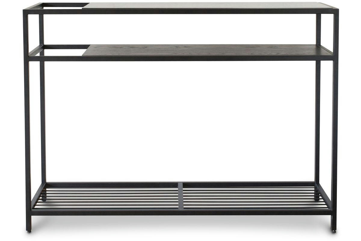 NOORA - Console en marbre noir